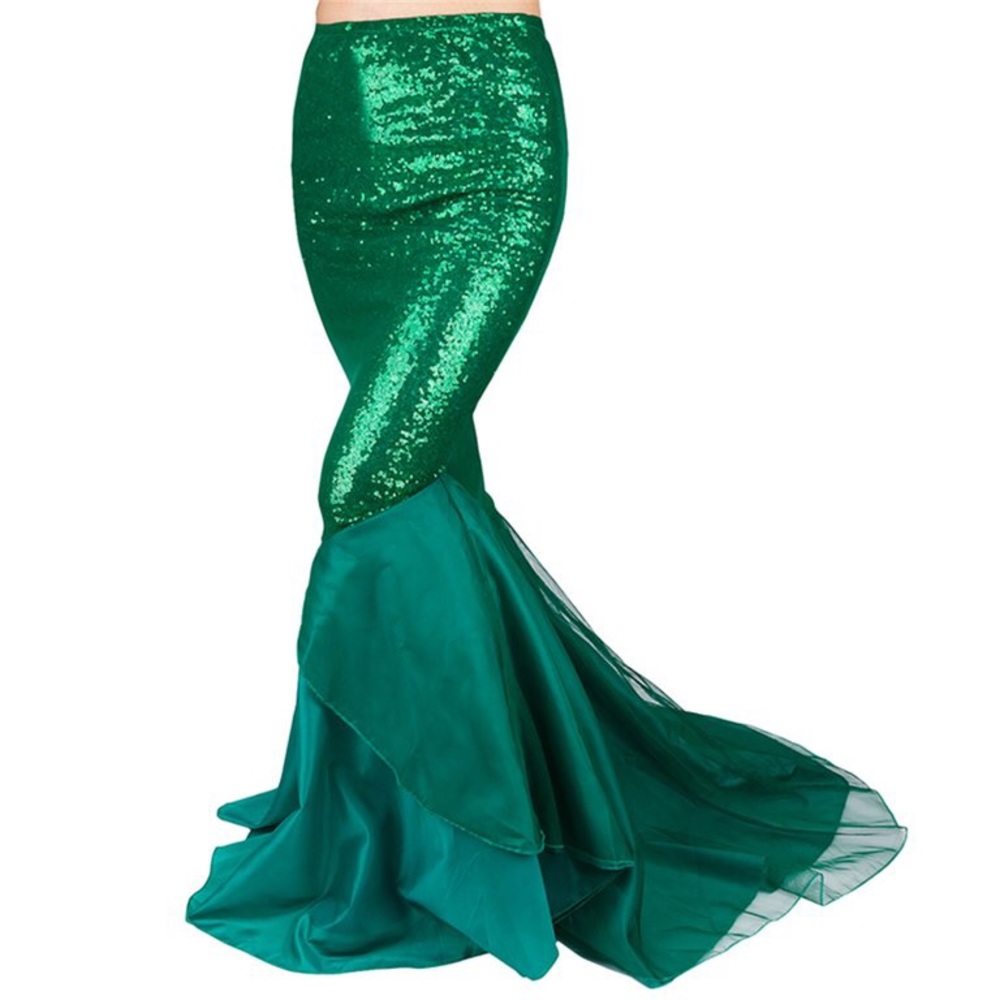 Adult mermaid skirt Halloween costume - Picture 8 of 9